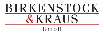 Logo BIRKENSTOCK & KRAUS GmbH